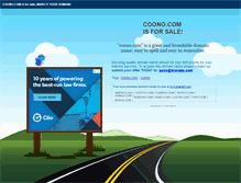 Tablet Screenshot of coono.com